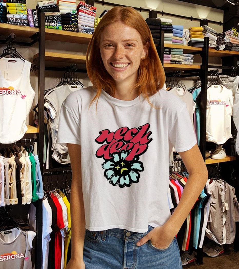 Neck deep 2025 concert shirt, hoodie and long sleeve tee